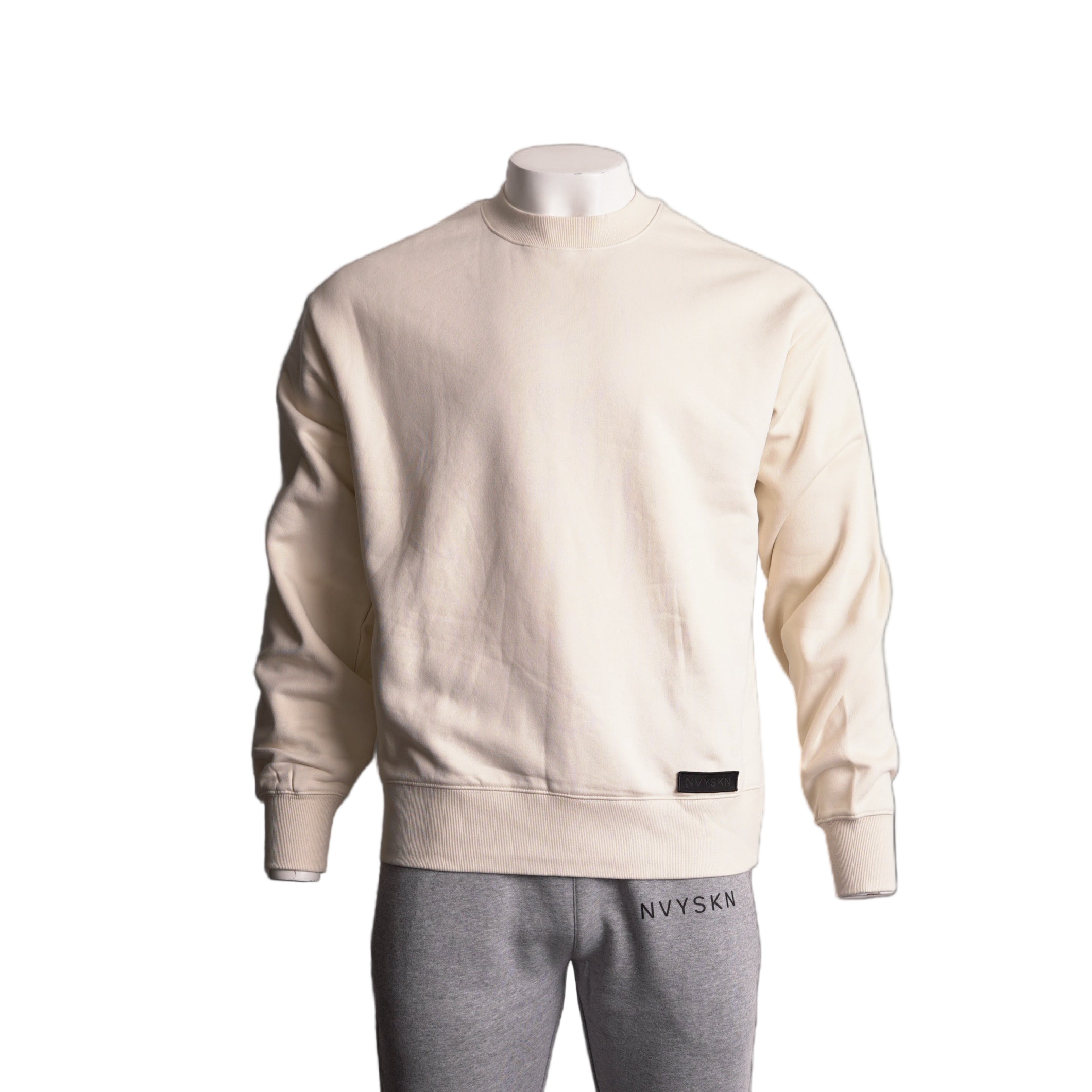 NVYSKN Mens Heavy Cotton Jumper