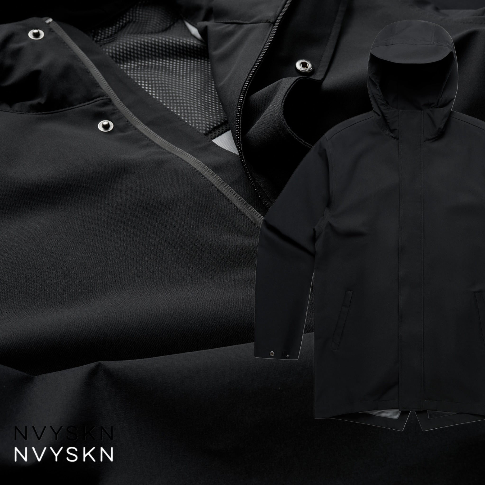 NVYSKN Mens Waterproof Jacket