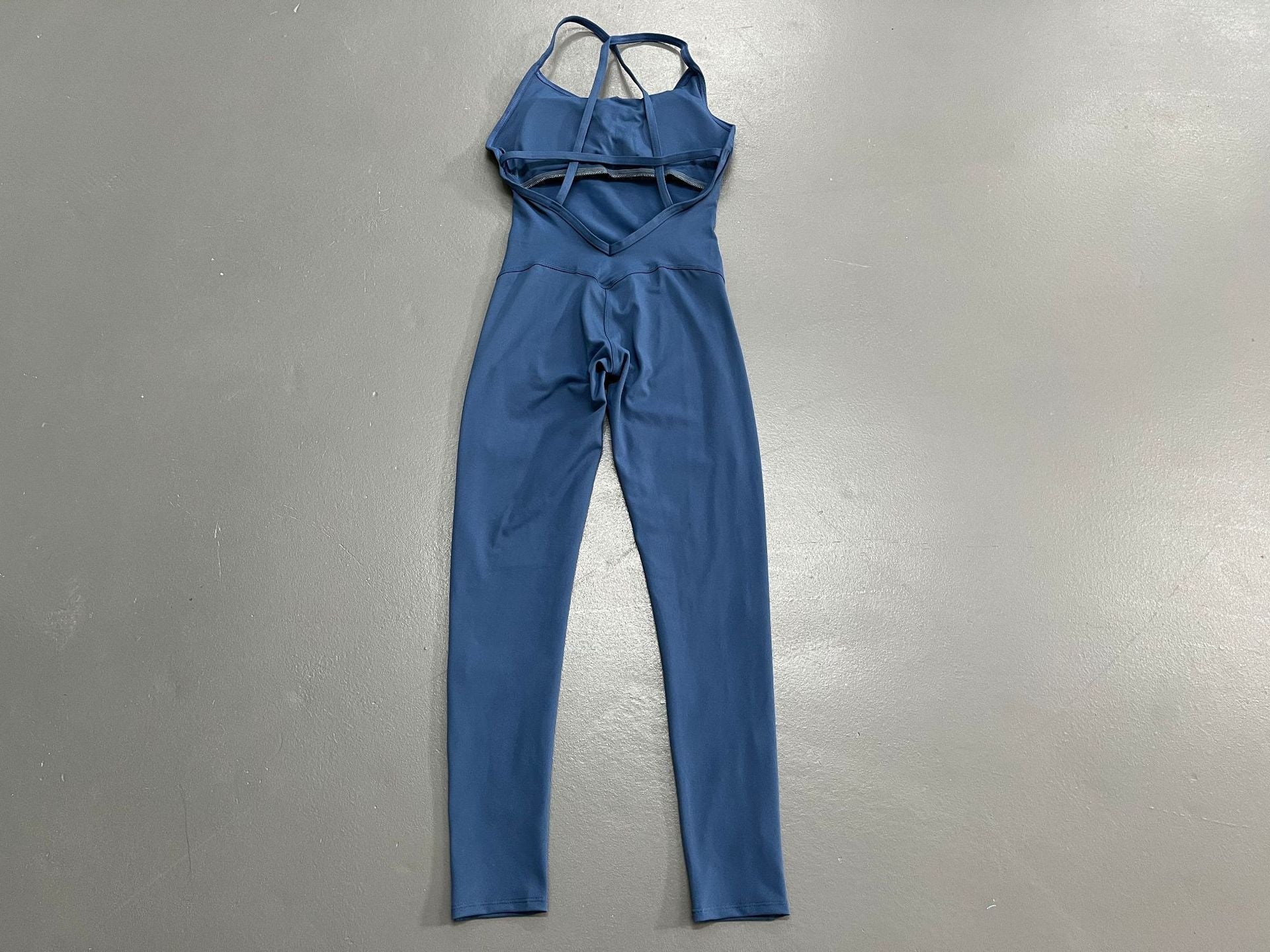 Women's Backless Aerial Yoga Fitness Jumpsuit – Hip-Lifting Dance & Sports Bodysuit