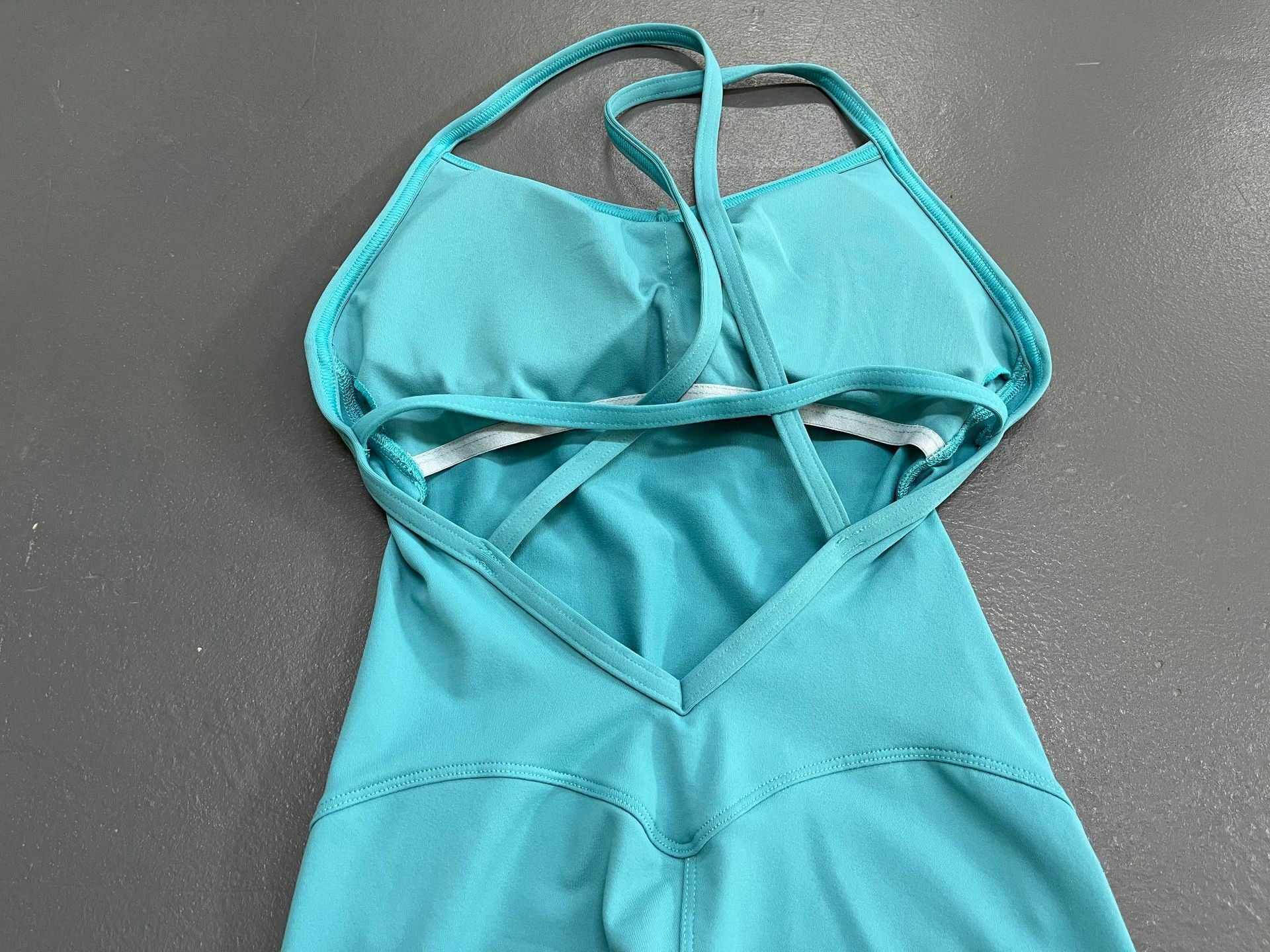 Women's Backless Aerial Yoga Fitness Jumpsuit – Hip-Lifting Dance & Sports Bodysuit