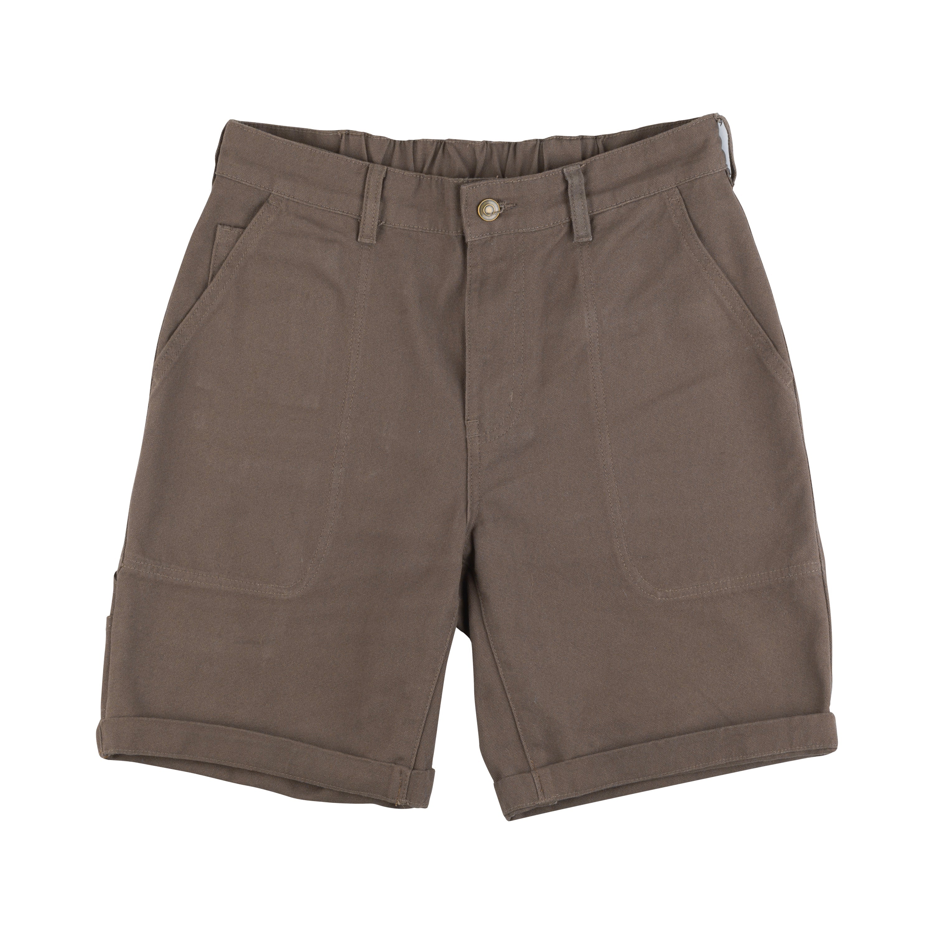 NVYSKN Mens Cotton Canvas Utility Shorts
