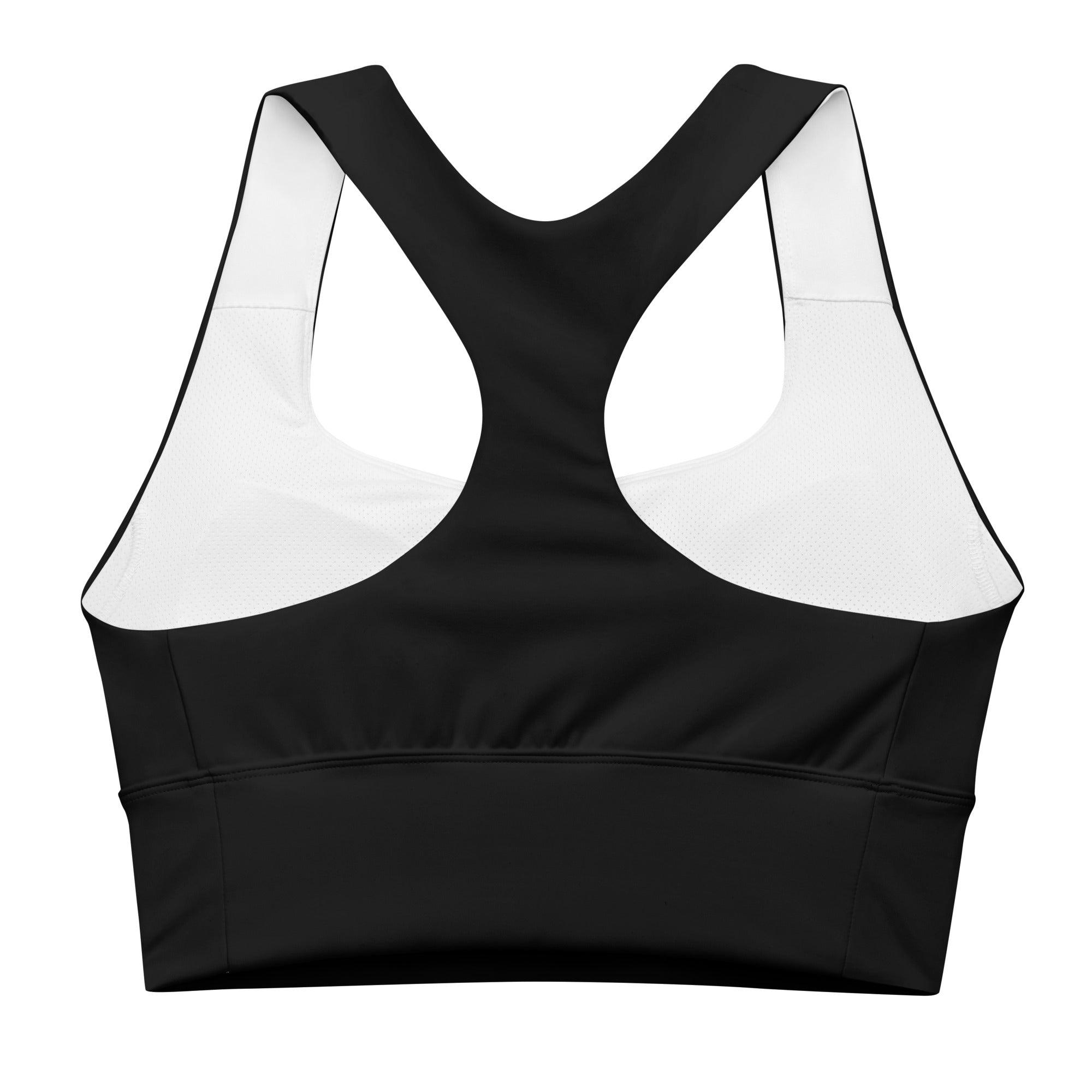 iSAW Womens Black Sports Bra