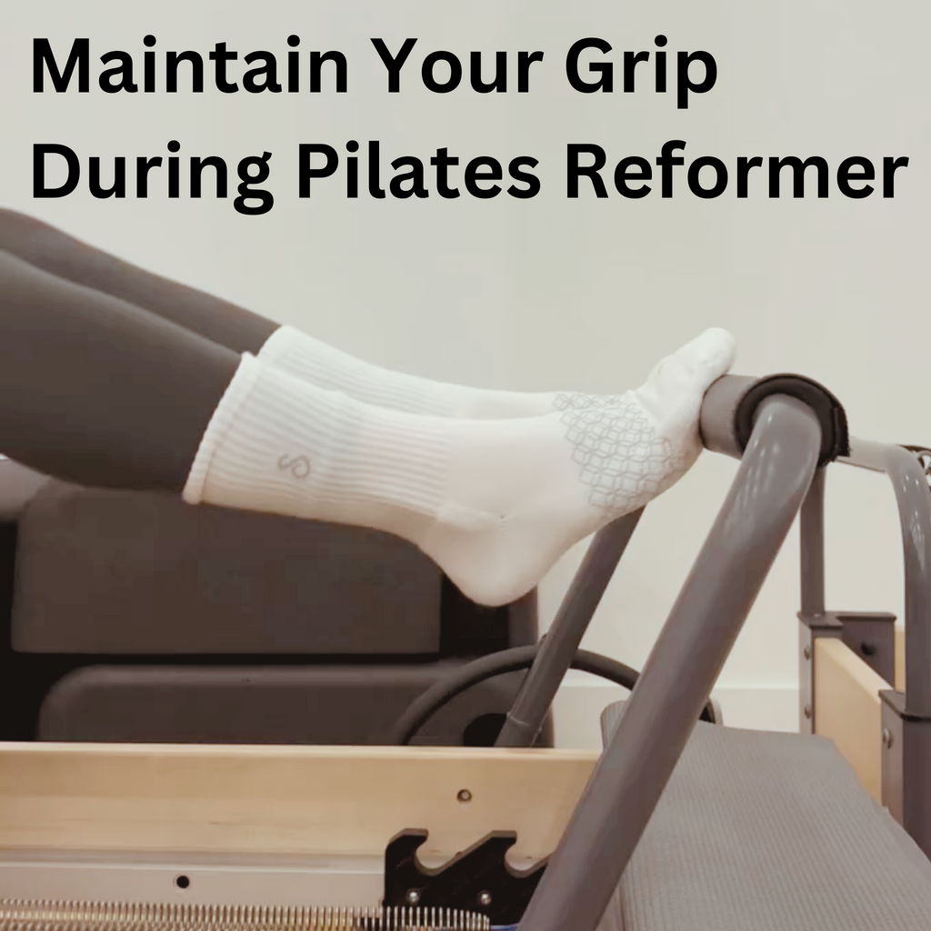 grip socks (crew / mid-calf) - organic combed cotton