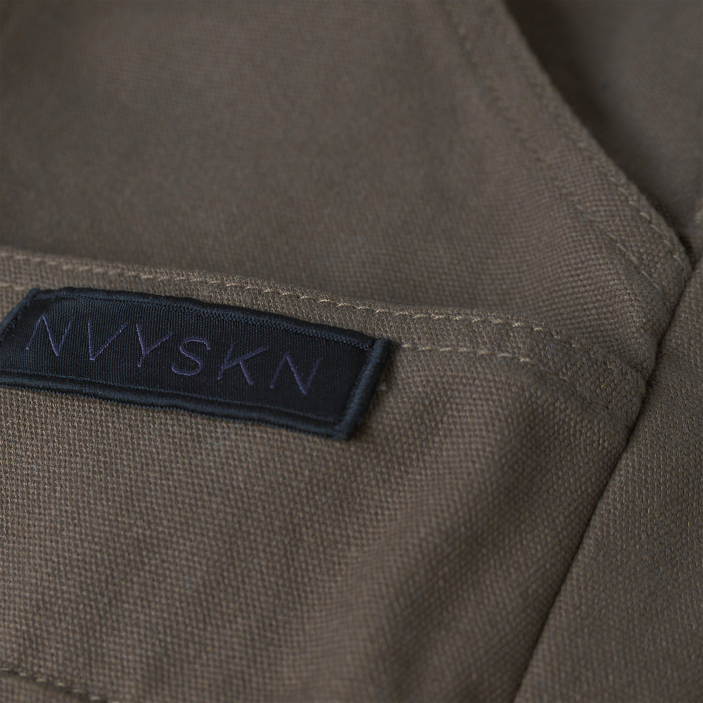 NVYSKN Mens Cotton Canvas Utility Shorts